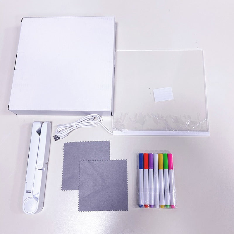 Pizarra LED Creativa — Escribe Hoy, Brilla Ahora.